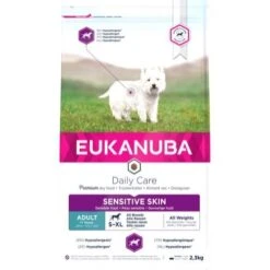 Eukanuba Hundefutter Daily Care Sensitive Skin Mit Fisch