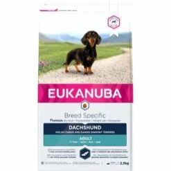 2,5 Kg Eukanuba Dackel Hundefutter Mit Huhn Von 1 - 7 Jahre