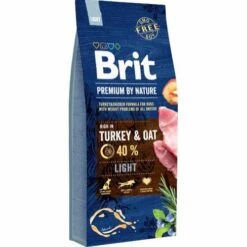 15 Kg Brit Premium By Nature Light Hundefutter Für Hunde Zwischen 11 Und 90 Kg
