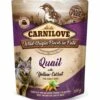 12 X 300 G Beutel Carnilove Hundefutter Pastete Mit Pute Und Wachtel Mit Möhren - Getreidefrei