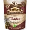 12 X 300 G Beutel Carnilove Hundefutter Paté - Pute Rohes Wildfleisch - Getreidefrei