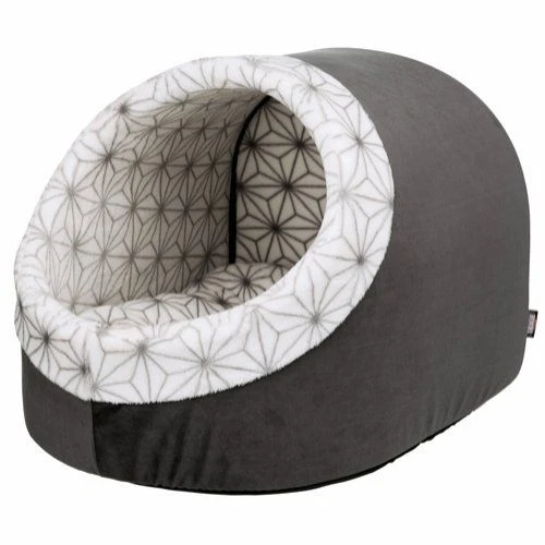 Trixie Höhle Diamant 38 X 33 X 45 Cm Anthrazit Und Weiß 1 Trixie Höhle Diamant 38 X 33 X 45 Cm Anthrazit Und Weiß