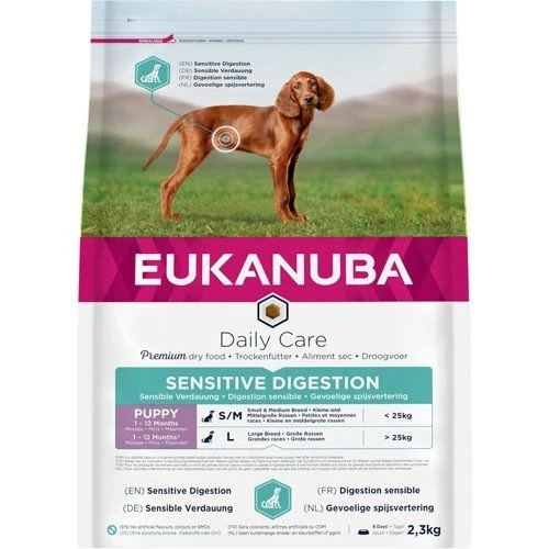 2,3 Kg Eukanuba DailyCare Puppy Empfindliche Verdauung - Mit Huhn 1 2,3 Kg Eukanuba DailyCare Puppy Empfindliche Verdauung - Mit Huhn