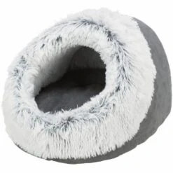 Trixie Harvey Hunde- Und Katzenhaus 35 X 26 X 41 Cm Grau Und Weiß-schwarz