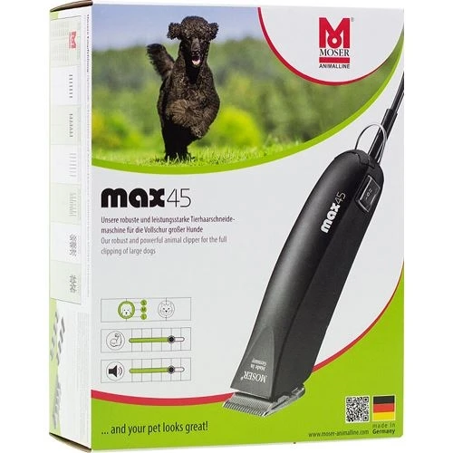 Moser Max45 Hundeschermaschine 1 Moser Max45 Hundeschermaschine