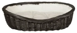 Trixie Hundekorb Aus Weide Mit Futter Und Kissen - 50 Cm