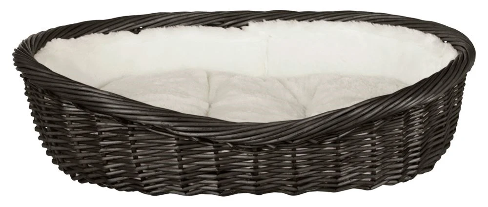 Trixie Hundekorb Aus Weide Mit Futter Und Kissen - 70 Cm 1 Trixie Hundekorb Aus Weide Mit Futter Und Kissen - 70 Cm