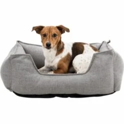 Trixie Hundebett Talis Quadratisch Grau