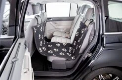 Trixie Autositzteppich Für Halbe Rückbank 65 X 145 Cm Schwarz Und Beige -WoofyMart Verkaufsladen Trixie20bilsC3A6detC3A6ppe20til20halv20bagsC3A6de206520x2014520cm.20sort20og20beige202 p