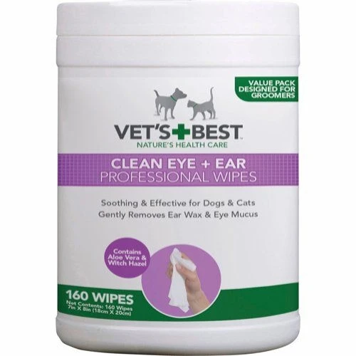 Vets Best Ohr- Und Augentuch 160 Stück. 1 Vets Best Ohr- Und Augentuch 160 Stück.